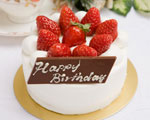苺のバースデーケーキ